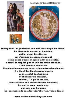 Les anges gardiens et Hildegarde