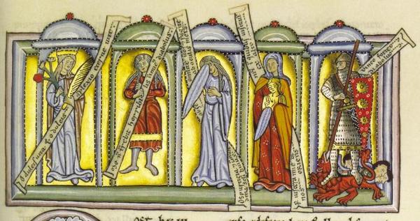 Hildegarde bingen abbaye sainte hildegarde eibingen enluminure scivias 13 moy