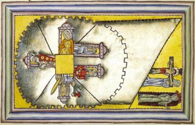 Hildegarde bingen abbaye sainte hildegarde eibingen enluminure scivias 14 moy