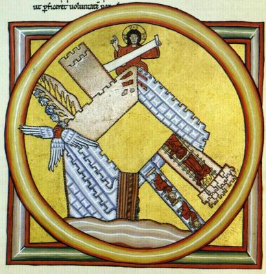 Hildegarde bingen abbaye sainte hildegarde eibingen enluminure scivias 15 moy