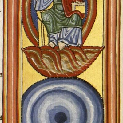 Hildegarde bingen abbaye sainte hildegarde eibingen enluminure scivias 17 moy