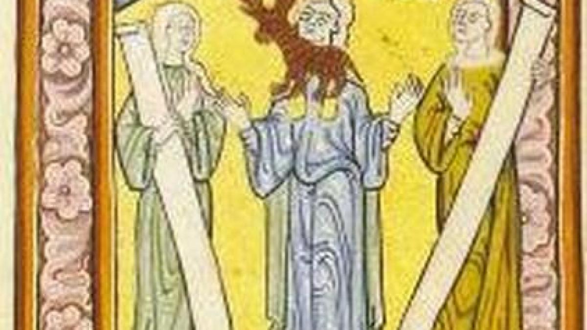 Hildegarde bingen abbaye sainte hildegarde eibingen enluminure scivias 6 moy